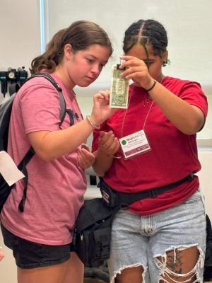 student discovers ferrofluid in a dollar bill