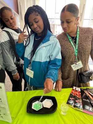 Students experiment with nano-sand