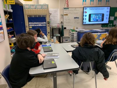 Students learn about minerals in cell phones and other technologies