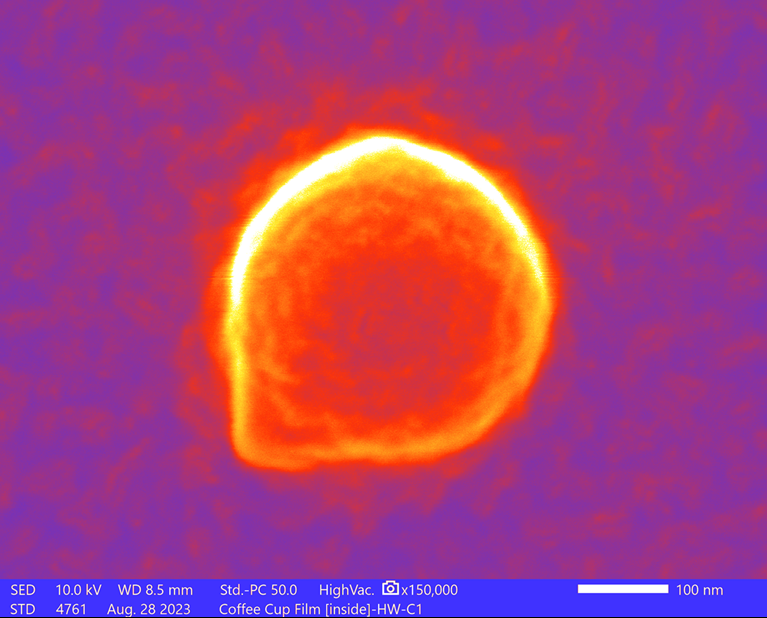 nanoplastic volcano