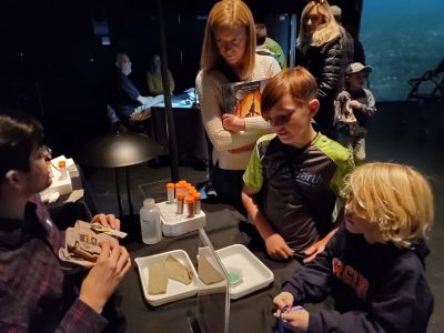 NanoEarth hosting a science festival booth